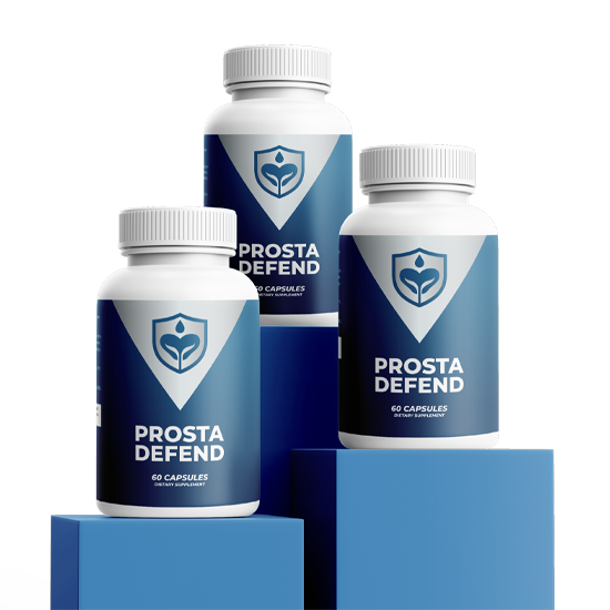 Adult man making Prosta Defend part of his daily wellness routine